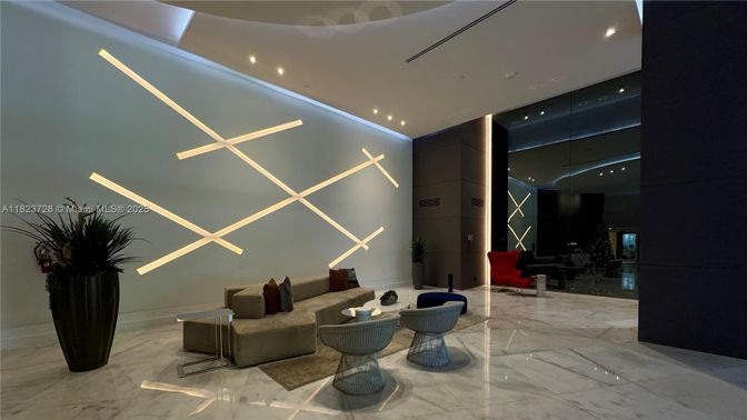 Interior, Marble, Recessed Lighting