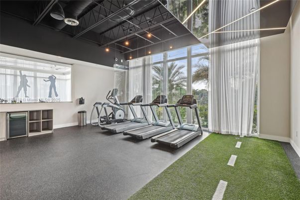 Fitness Equipment, Gym, Interior