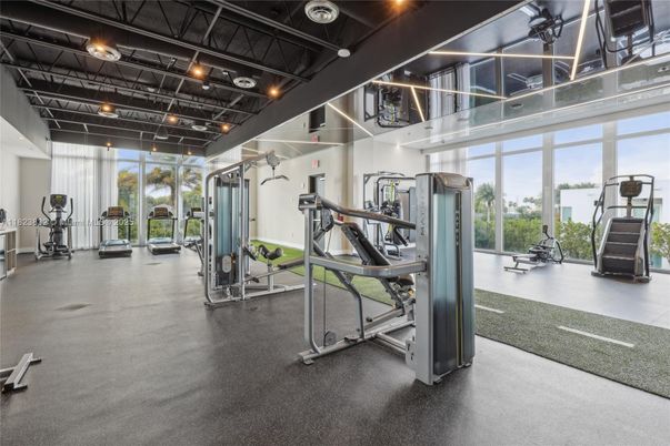 Fitness Equipment, Gym, Interior
