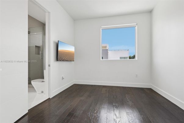 Bathroom, Empty room, Interior, Wood Texture Flooring