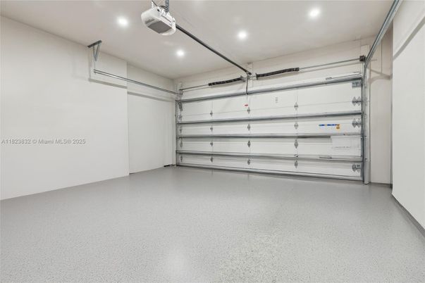 Garage, Interior, Recessed Lighting