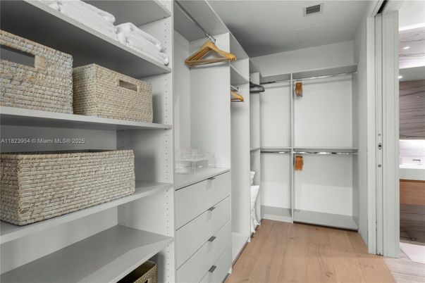 Interior, Recessed Lighting, Walk-in Closets, Wood Texture Flooring