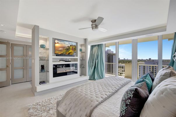 Bedroom, Fireplace, Interior, Water