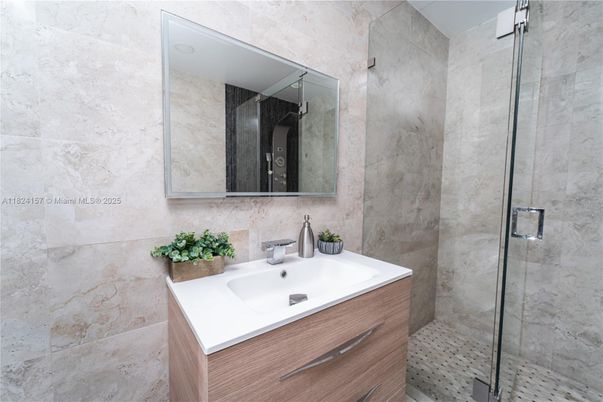 Bathroom, Glass Shower, Interior