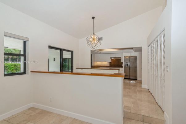 Interior, Kitchen, Pendant Lights, Stainless Steel Appliances