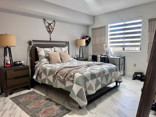 Bedroom, Interior, Marble, Wood Texture Flooring