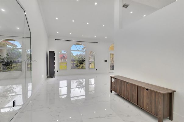 Interior, Marble, Recessed Lighting