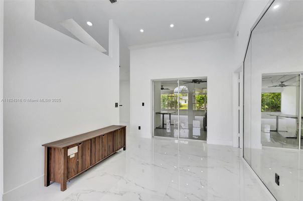 Interior, Marble, Recessed Lighting