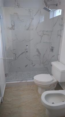 Bathroom, Glass Shower, Interior, Marble Walls