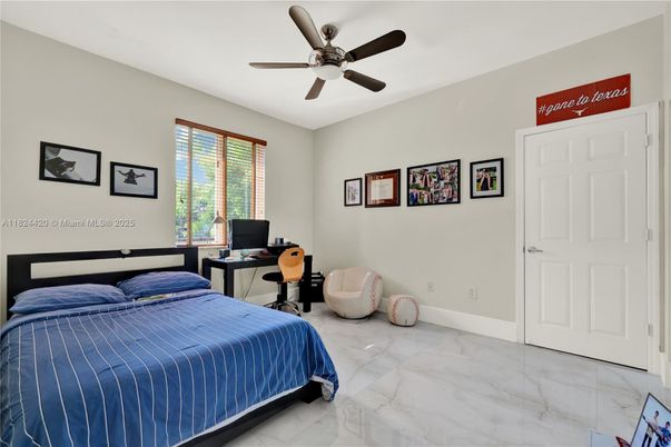 Bedroom, Home Office, Interior, Marble
