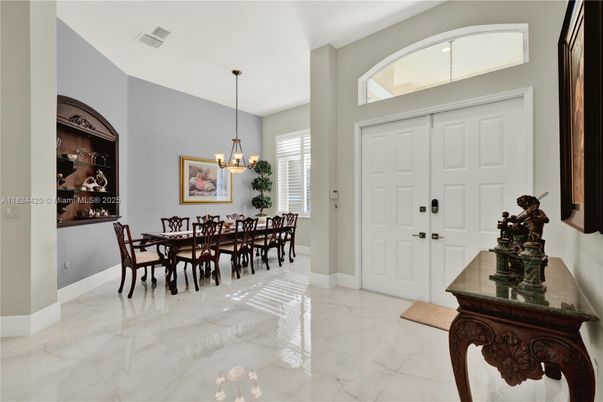 Chandelier, Dining room, Interior, Marble