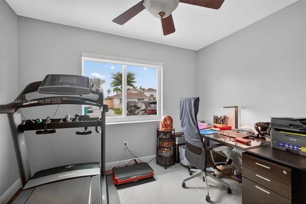 Fitness Equipment, Home Office, Interior