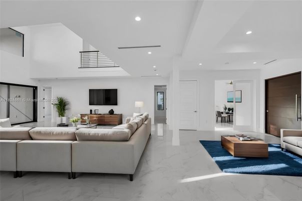 Interior, Living room, Marble, Recessed Lighting