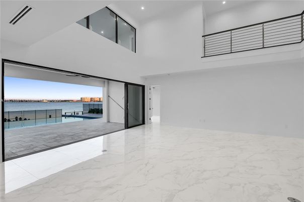 Interior, Marble, Recessed Lighting, Water