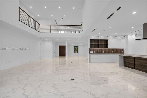 Interior, Kitchen, Marble, Recessed Lighting
