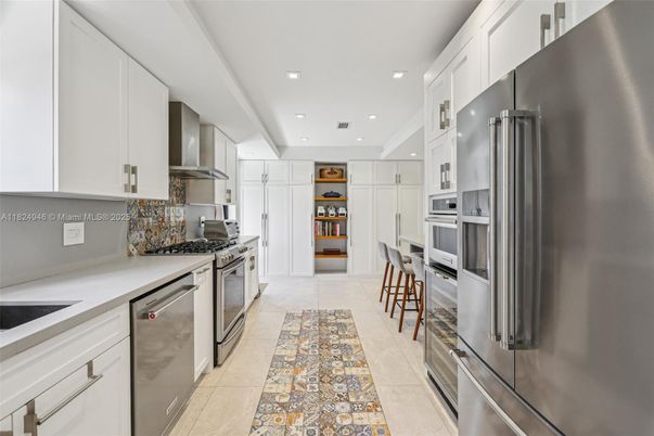 Interior, Kitchen, Recessed Lighting, Stainless Steel Appliances