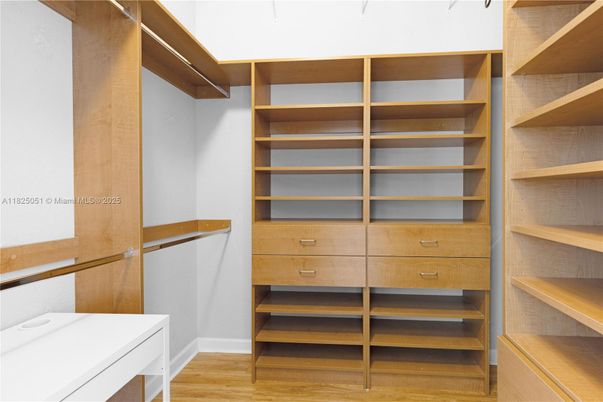 Interior, Walk-in Closets, Wood Texture Flooring