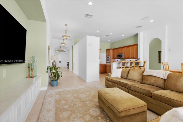 Interior, Kitchen, Living room, Pendant Lights, Recessed Lighting
