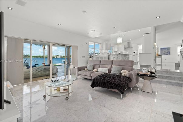 Chandelier, Interior, Kitchen, Living room, Marble, Recessed Lighting, Water