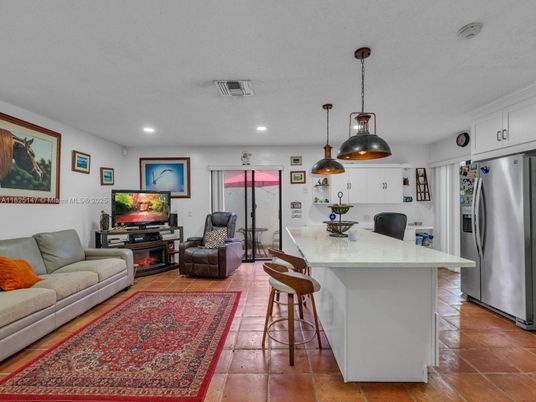 Interior, Kitchen, Living room, Pendant Lights, Recessed Lighting, Stainless Steel Appliances