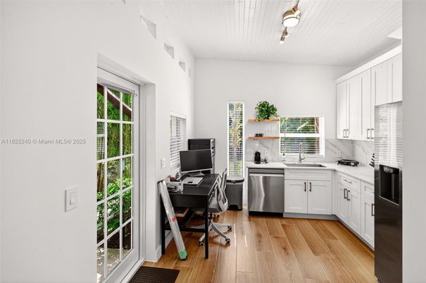 Home Office, Interior, Kitchen, Wood Texture Flooring