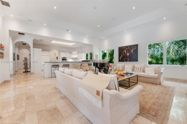 Interior, Kitchen, Living room, Recessed Lighting