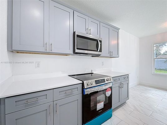 Interior, Kitchen, Marble, Stainless Steel Appliances