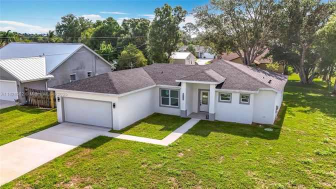 Attached, Backyard, Exterior, Facade, Ranch