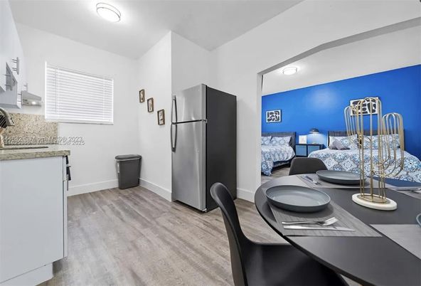 Bedroom, Dining room, Interior, Kitchen, Wood Texture Flooring