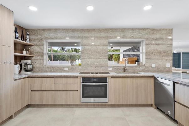 Interior, Kitchen, Recessed Lighting, Stainless Steel Appliances