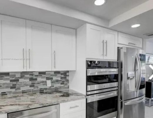 Interior, Kitchen, Recessed Lighting, Stainless Steel Appliances