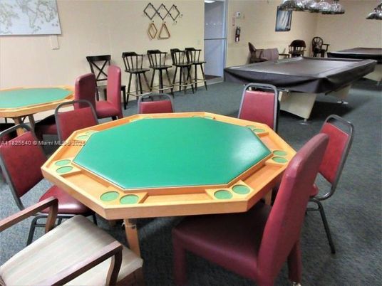 Billiard Table, Dining room, Game Room, Interior