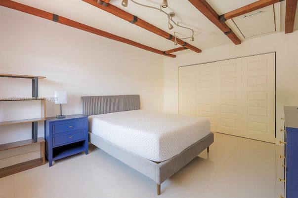 Bedroom, Interior, Wooden Beams