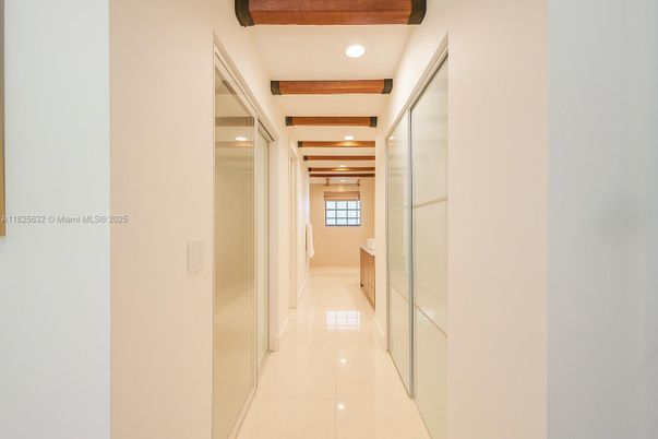 Interior, Recessed Lighting, Wooden Beams
