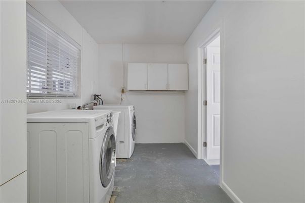 Interior, Washer