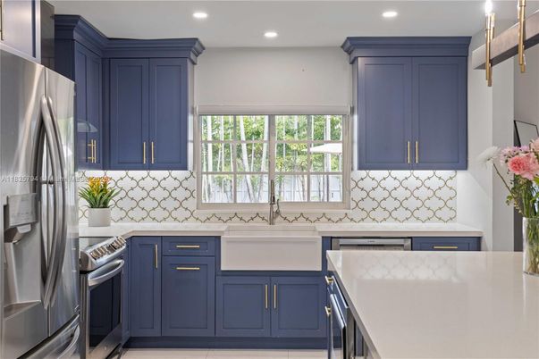 Interior, Kitchen, Recessed Lighting, Stainless Steel Appliances