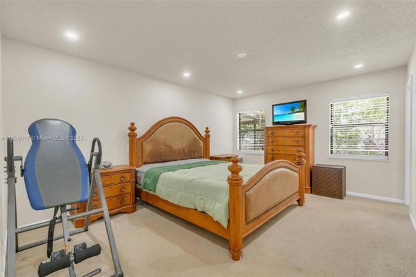 Bedroom, Fitness Equipment, Interior, Recessed Lighting