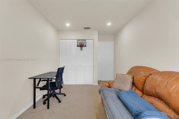 Home Office, Interior, Recessed Lighting