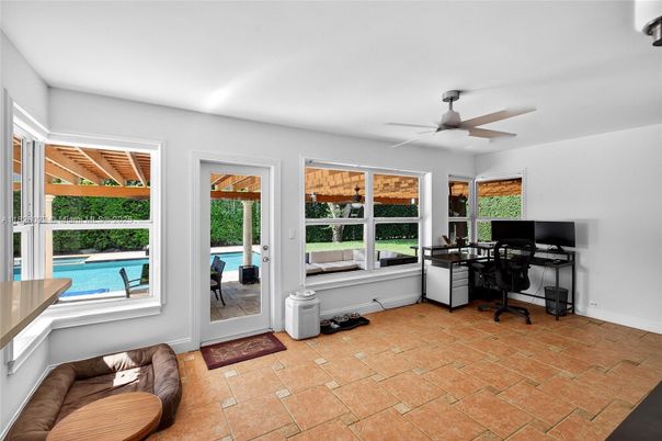 Home Office, Interior, Sun Room