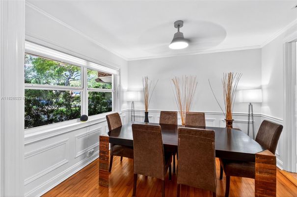 Dining room, Interior, Wood Texture Flooring
