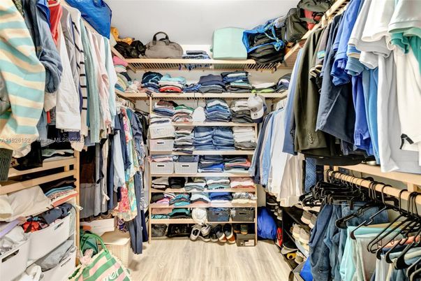 Interior, Walk-in Closets, Wood Texture Flooring
