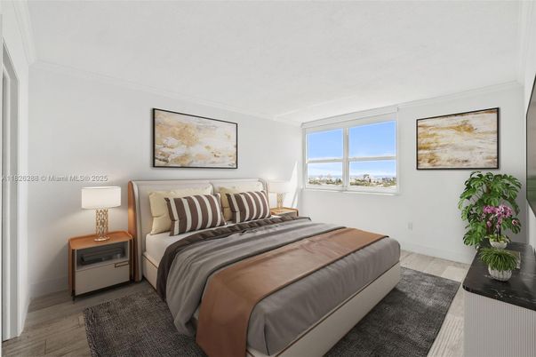 Bedroom, Interior, Water, Wood Texture Flooring