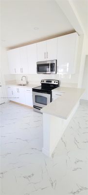 Interior, Kitchen, Marble, Recessed Lighting