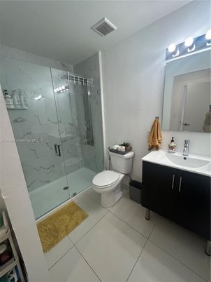 Bathroom, Glass Shower, Interior, Marble Walls