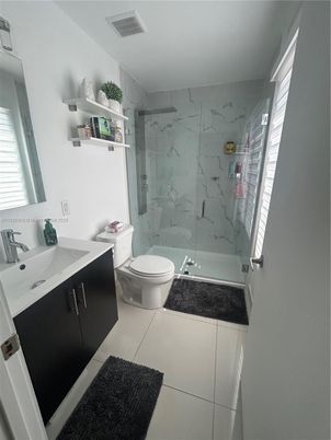 Bathroom, Glass Shower, Interior, Marble Walls