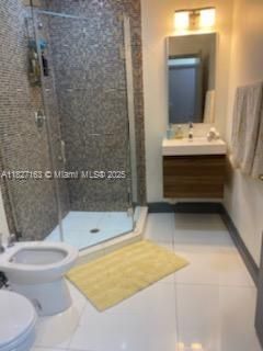 Bathroom, Dual Sink Vanities, Glass Shower, Interior
