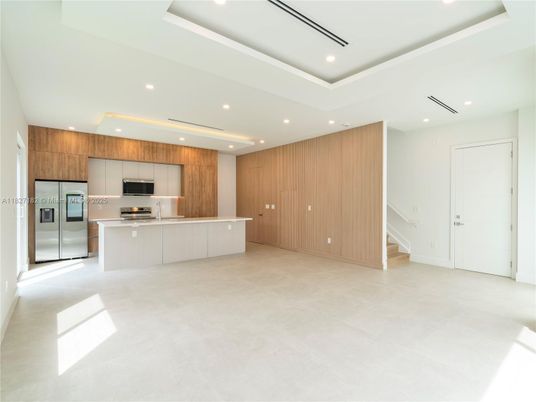 Interior, Kitchen, Recessed Lighting, Stainless Steel Appliances