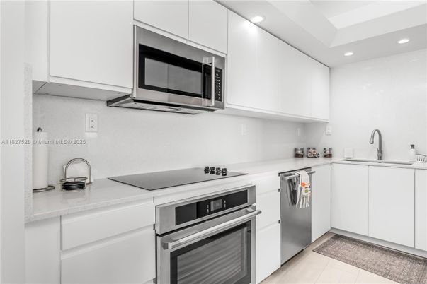 Interior, Kitchen, Recessed Lighting, Stainless Steel Appliances