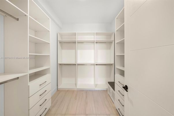 Interior, Walk-in Closets, Wood Texture Flooring