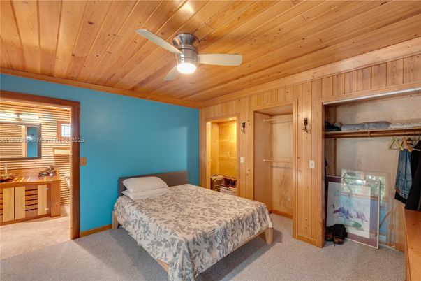 Bedroom, Interior, Wooden Ceilings, Wooden Walls